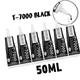 6pcs 50ml Suxun T-7000 Composants Électroniques Colle T7000 Noir Téléphone Portable Tablette