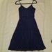 J. Crew Dresses | Blue Polka Dot Dress | Color: Blue/White | Size: 00