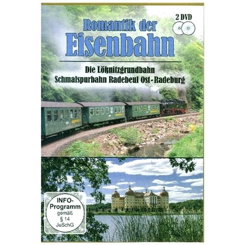 Romantik Der Eisenbahn - Die Lößnitzgrundbahn, Schmalspurbahn Radebeul Ost - Radeburg,2 Dvd (DVD)