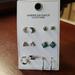 American Eagle Outfitters Jewelry | Aeo American Eagle 6 Pairs Earring Set | Color: Silver | Size: Os