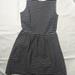 J. Crew Dresses | J Crew Xs Striped Pleated Black White Strip Dress | Color: Black/White | Size: Xs