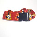 Disney Bags | Luggage Belt Suitcase Finder Disney Mickey Mouse | Color: Red/Yellow | Size: Os