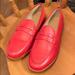 J. Crew Shoes | J. Crew Red Penny Loafers | Color: Red | Size: 11