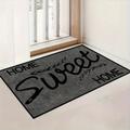 1pc Dirt Resistant Welcome Doormat, Modern Geometric Low Pile Indoor Outdoor Entrance Mat, Absorbent Bath Mat, Suitable For Living Room Bedroom Bathroom Kitchen Balcony Patio Carpet