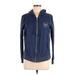 VSX Sport Zip Up Hoodie: Blue Print Tops - Women's Size Medium