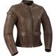 Segura Babylone Veste en cuir de moto dames, brun, taille 40 pour Femmes