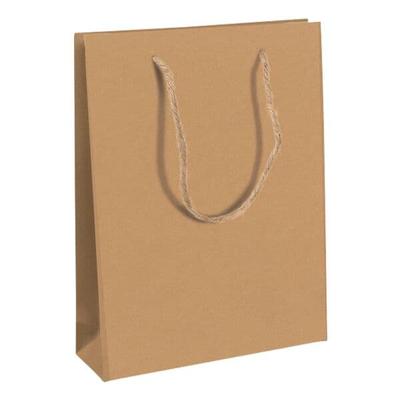 6er-Pack Geschenktasche aus Kraftpapier L 26,5 x 14 x 33 cm braun, Clairefontaine, 26.5x33x14 cm