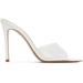 White Elle Heeled Sandals - Black - Gianvito Rossi Heels