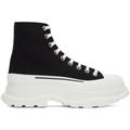 High Tread Slick Sneakers - Black - Alexander McQueen Sneakers