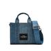 The Small Crystal Denim Tote Bag - Blue - Marc Jacobs Totes