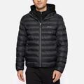 J_thor Water-repellent Padded Shell Hooded Jacket - Black - Boss Jackets