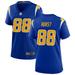 Hayden Hurst Women's Nike Royal Los Angeles Chargers Alternate Custom Game Jersey