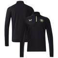 Republic of Ireland Castore Players Training 1/4 Zip Midlayer – Schwarz