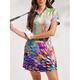 Damen Tenniskleid Golfkleid Gelb Kurzarm Kleider Damen-Golfkleidung, Kleidung, Outfits, Kleidung