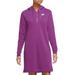 Sportswear Club Half Zip Hooded Fleece Dress