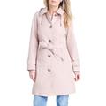 Single Breasted Hooded Water Resistant Trench Coat