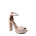 Claire Ankle Strap Platform Sandal