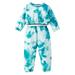 Toddler Cute Outfits Christmas Girls Long Sleeve Tie Dye Hoodie Tops And Pants 2Pcs Clothes Set For Children Kids Fall Winter Clothes Homewear Sky Blue 3 Years-4 Years