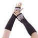 Uuszgmr Fall Winter Children Gloves Arm Warmer Gloves Warm Knit Fingerless Gloves