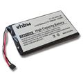 vhbw batteria sostituisce Garmin 361-00051-12 per navigatore GPS (1250mAh, 3,7V, Li-Ion)