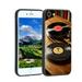 Compatible with iPhone SE 2022 Phone Case Nostalgic-vinyl-records-2 Case Silicone Protective for Teen Girl Boy Case for iPhone SE 2022