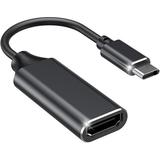 USB C to HDMI Adapter 4K USB Type-C to HDMI Converter (Thunderbolt 3/4 Compatible) for iPhone 15 Pro MacBook Pro/Air iPad Pro iMac Galaxy S23 XPS Surface and More