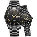 Women Men Quartz Watch Water Resistant / Waterproof Minimalist Casual Wristwatch Stainless Steel Watch