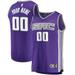 Men's Fanatics Branded Purple Sacramento Kings Fast Break Custom Replica Jersey - Icon Edition