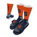 Youth ISlide Navy Syracuse Orange Primary Logo Sock & Slide Bundle