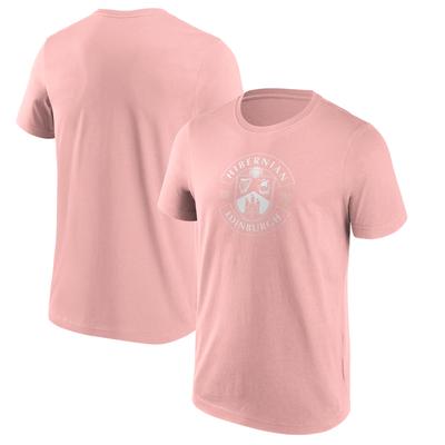 Hibernian Mono Logo Grafik-T-Shirt – Rosa – Herren Image