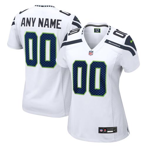 Seattle Seahawks Nike Road Game Jersey - Personalisiert - Damen