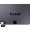 Samsung MZ-77Q8T0B/AM 870 QVO SATA III 2.5-inch SSD 8TB Bundle with 2 YR CPS Enhanced Protection Pack