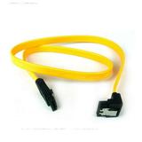 Double shrapnel SATA data cable SATA hard disk data cable sata cable Serial SATA data cable with buckleï¼Œ3pack