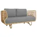 Cane-line Nest 2 Seater Outdoor Sofa with Cushion Set - 57522USL | 75222Y1301