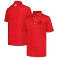 Youth FootJoy Red Arnold Palmer Invitational Golf Clubs Print Polo