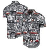 Unisex RSVLTS Gray Teenage Mutant Ninja Turtles Not Wearing Costumes Button-Down Shirt