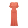 Victoria Beckham, Dresses, female, Orange, M, Victoria Beckham Dresses Orange