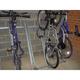 Semi Vertical Bike Rack 3574 wide for 8 Bikes - 450mm centre