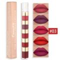 Beauty&Personal Care on Clearance! 5 Colors Liquid Matte Lipstick Kit Lipstick Stain Pack Matte Dark Skin Women Crimson Matte Matte Long Lasting 24 Hours Matte Lipstick5ML Holiday Gifts for Women