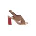 Kate Spade New York Heels: Tan Color Block Shoes - Women's Size 6