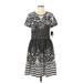 Gabby Skye Casual Dress: Black Dresses - New - Women's Size 12
