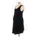 Gap - Maternity Casual Dress - A-Line Scoop Neck Sleeveless: Black Solid Dresses - Women's Size Large