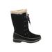 GLOBALWIN Boots: Black Solid Shoes - Women's Size 9 1/2 - Round Toe