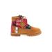 Timberland Ankle Boots: Orange Shoes - Women's Size 7 - Round Toe