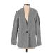 Rachel Comey Blazer Jacket: Below Hip Gray Jackets & Outerwear - Women's Size 2X-Small