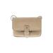 Lucky Brand Leather Crossbody Bag: Pebbled Gold Print Bags