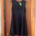 Kate Spade Dresses | Kate Spade Nwt Black Kite Bow, Go Fly A Kite Sleeveless & Lined Dress. Size 12 | Color: Black | Size: 12