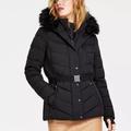 Michael Kors Jackets & Coats | Michael Michael Kors Women's Black Belted Winter Jacket Down Puffer Coat Sz M | Color: Black | Size: M