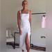 Zara Dresses | Nwt Zara White Cut Out Dress Ref 2298/143 Size S/M /L | Color: White | Size: Various