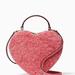 Kate Spade Bags | Nwt Love Shack Faux Fur Heart Purse Kate Spade Crossbody Sherpa Soft Handbag | Color: Pink | Size: 7.48"H X 8.27"W X 2.36"D